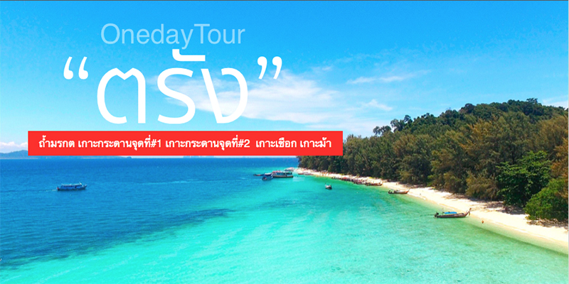 เที่ยวทะเลตรังไปเช้ากลับเย็น